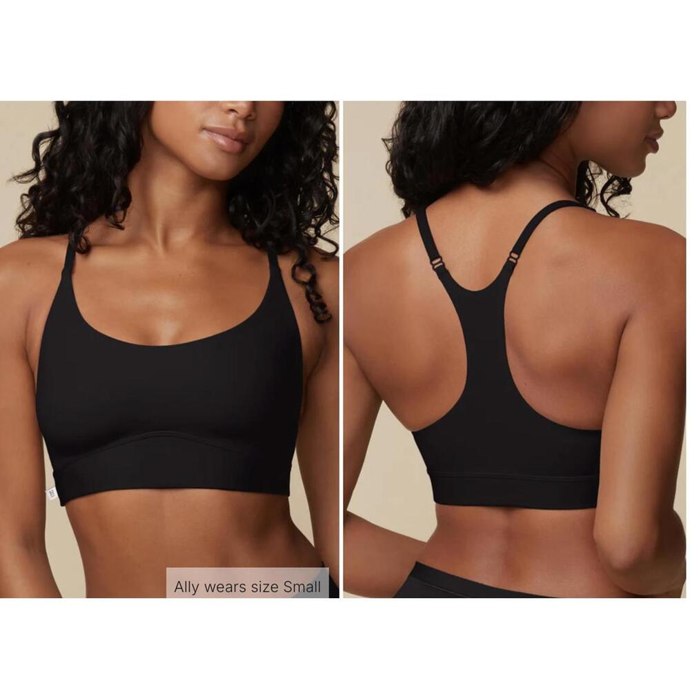 Harper Wilde Bliss Racerback Bralette Black Large